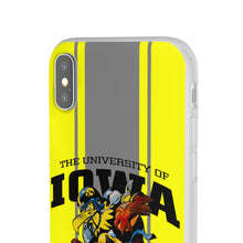 Load image into Gallery viewer, Iowa University Football Flexi Phone Case