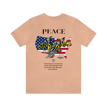 Load image into Gallery viewer, Peace, Stop Wars Unisex Tee