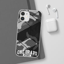 Load image into Gallery viewer, One Bravo Black Camo Flexi Phone Case