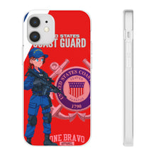 Load image into Gallery viewer, United States Coast Guard Flexi Phone Case