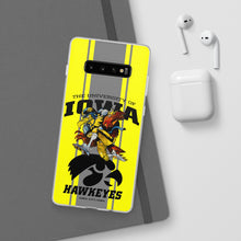 Load image into Gallery viewer, Iowa University Football Flexi Phone Case