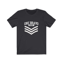 Load image into Gallery viewer, One Bravo Sgt. Logo Unisex Tee