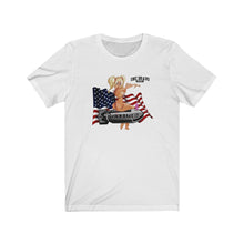 Load image into Gallery viewer, Grin'n Bare It Nose Art Unisex Tee