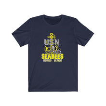 Load image into Gallery viewer, USN Seabee Unisex Tee
