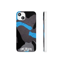 Load image into Gallery viewer, One Bravo Blue Camo Flexi Phone Case