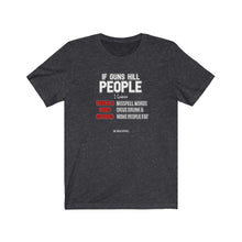 Load image into Gallery viewer, If Guns Kill People Unisex Tee