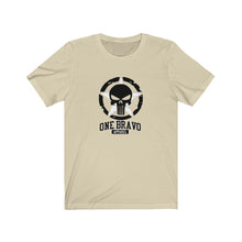 Load image into Gallery viewer, One Bravo Skull Star Logo Unisex Tee