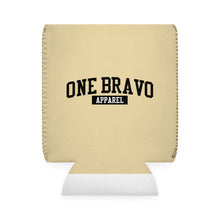 Load image into Gallery viewer, Cream Can Cooler Sleeve/ Black One Bravo Logo