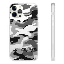 Load image into Gallery viewer, One Bravo Snow Camo Flexi Phone Case