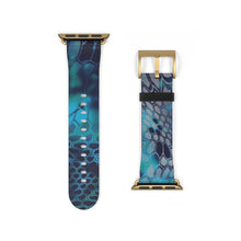 Load image into Gallery viewer, Blue Kryptek Camo Apple Watch Band