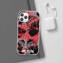 Load image into Gallery viewer, One Bravo Skull Flexi Phone Case
