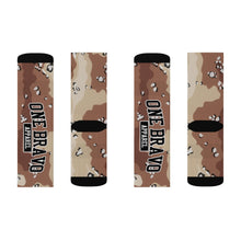 Load image into Gallery viewer, One Bravo Camo Socks