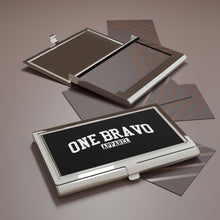 Load image into Gallery viewer, One Bravo Apparel Business Card Holder