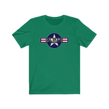 Load image into Gallery viewer, One Bravo Air Force Roundel Logo Unisex Tee