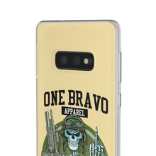 Load image into Gallery viewer, One Bravo Skeleton Middle Finger Flexi Phone Case
