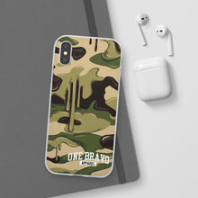 Load image into Gallery viewer, One Bravo Dripping Camo Flexi Phone Case
