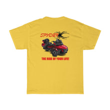 Load image into Gallery viewer, The Ride Of Your Life Spyder Ryder Unisex Tee