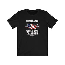Load image into Gallery viewer, Undefeated World War Champions Unisex Tee