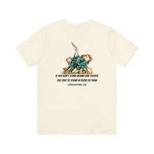 Load image into Gallery viewer, Stand Behind Our Troops Unisex Tee