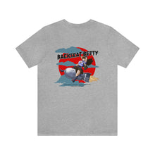 Load image into Gallery viewer, Backseat Betty Nose Art Unisex Tee