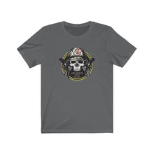 Load image into Gallery viewer, Skull w/Kevlar Helmet Unisex Tee