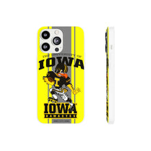 Load image into Gallery viewer, Iowa University Football #2 Flexi Phone Case