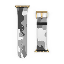 Load image into Gallery viewer, Snow Camo Apple Watch Band