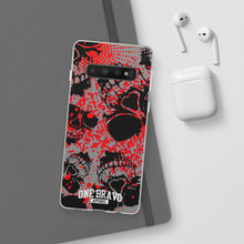 Load image into Gallery viewer, One Bravo Skull Flexi Phone Case