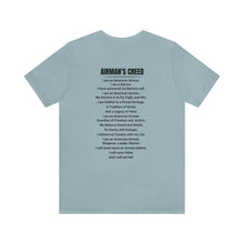 Load image into Gallery viewer, Airman Creed Unisex Tee