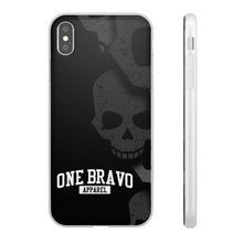 Load image into Gallery viewer, One Bravo Skull #2 Flexi Phone Case