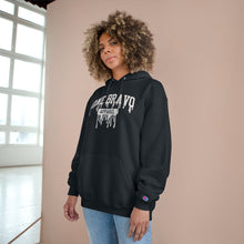 Load image into Gallery viewer, White One Bravo Drip Logo Hoodie