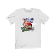 Load image into Gallery viewer, Bombs Away Nose Art Unisex Tee