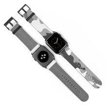 Load image into Gallery viewer, Snow Camo Apple Watch Band