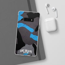 Load image into Gallery viewer, One Bravo Blue Camo Flexi Phone Case
