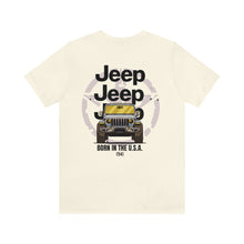 Load image into Gallery viewer, Jeep- Born In The U.S.A. Unisex Tee