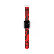 Load image into Gallery viewer, Red Digital Camo Apple Watch Band