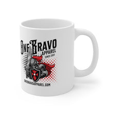 Load image into Gallery viewer, One Bravo Knight Logo #2 Ceramic Mug 11oz