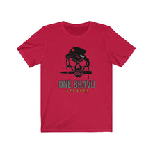 Load image into Gallery viewer, One Bravo Skull Unisex Tee