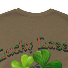 Load image into Gallery viewer, Lucky Lass Nose Art Unisex Tee