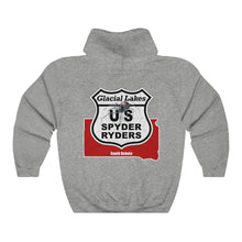 Load image into Gallery viewer, Glacial Lakes Chapter Logo Unisex Hooded Sweatshirt