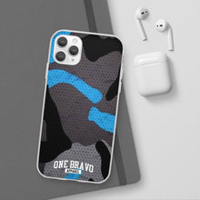 Load image into Gallery viewer, One Bravo Blue Camo Flexi Phone Case