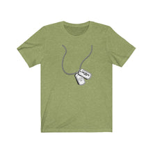 Load image into Gallery viewer, One Bravo Dog Tag Unisex Tee