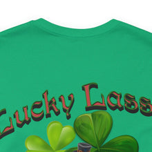 Load image into Gallery viewer, Lucky Lass Nose Art Unisex Tee