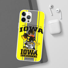 Load image into Gallery viewer, Iowa University Football #2 Flexi Phone Case