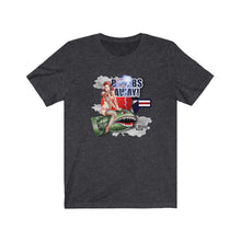 Load image into Gallery viewer, Bombs Away Nose Art Unisex Tee