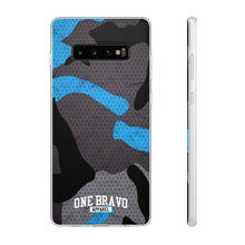 Load image into Gallery viewer, One Bravo Blue Camo Flexi Phone Case
