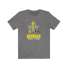 Load image into Gallery viewer, USN Seabee Unisex Tee