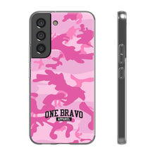 Load image into Gallery viewer, One Bravo Pink Camo Flexi Phone Case