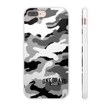 Load image into Gallery viewer, One Bravo Snow Camo Flexi Phone Case