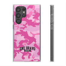 Load image into Gallery viewer, One Bravo Pink Camo Flexi Phone Case